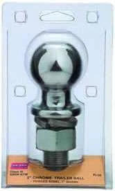 ACME Solid Steel Shank Chrome Finish Trailer Balls