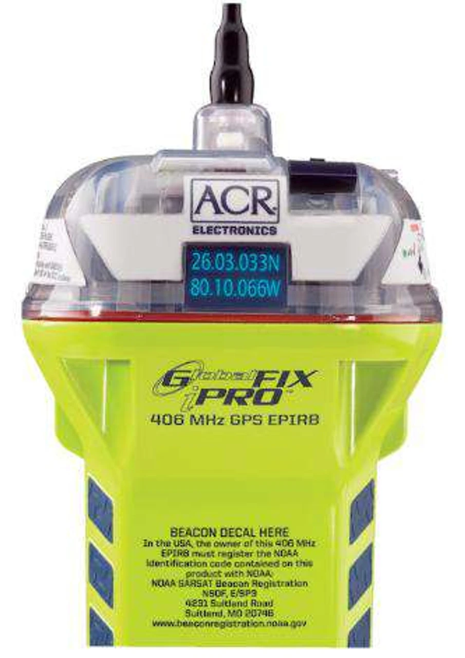 ACR Electronics GlobalFix IPro 406 MHz GPS EPIRB Cat. II 4 ACR Electronics GlobalFix IPro 406 MHz GPS EPIRB Cat. II - Image 2