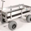 Alumacart Big Kahuna Beach Wagon W/UV Decking