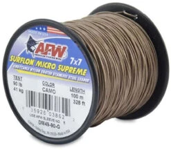 American Fishing Wire Surflon Micro Supreme Nylon 7x7 Leader Wire -Fishing Equipment Store american fishing wire surflon micro supreme nylon coated 7x7 stainless steel leader wire 76951.1651171821