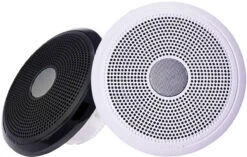Fusion XS Series 4in 120W Classic Speakers - White & Black Grills