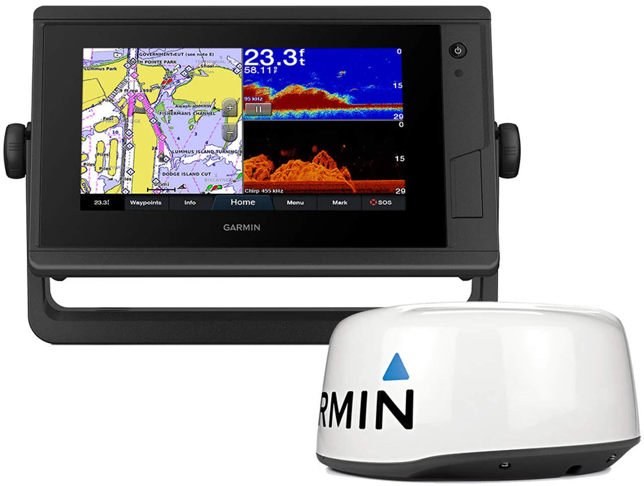 Garmin GPSMAP 742xs Plus Touchscreen Combo W/ GMR 18HD+ Radar 3 Garmin GPSMAP 742xs Plus Touchscreen Combo W/ GMR 18HD+ Radar
