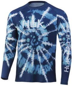 Huk Spiral Dye Pursuit Long Sleeve Shirt