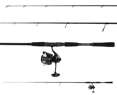 Ocean Tackle International Pitch Black Inshore/Daiwa BG MQ4000D-XH Spinning Reel Combo 3 Ocean Tackle International Pitch Black Inshore/Daiwa BG MQ4000D-XH Spinning Reel Combo