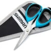 Shimano Brutas Silver Nickel 5in Braid Scissors W/ Sheath -Fishing Equipment Store shimano brutas silver nickel 5in braid scissors 49221.1651361620