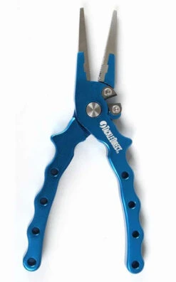 TackleDirect TDPL65BL 6.5in Custom Aluminum Inshore Plier Blue -Fishing Equipment Store tackledirect tdpl65bl 65in custom aluminum inshore plier blue 66847.1651326708