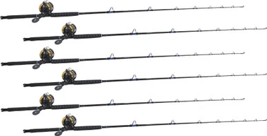TackleDirect Silver Hook / Shimano TLD TLD30IIA White Marlin Package W/ 6 Combos 3 TackleDirect Silver Hook / Shimano TLD TLD30IIA White Marlin Package W/ 6 Combos